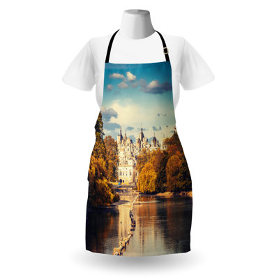 No Pattern Bib Apron
