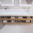 Babajide 83.3'' Bathroom Vanity with Acrylic Top-1872885508