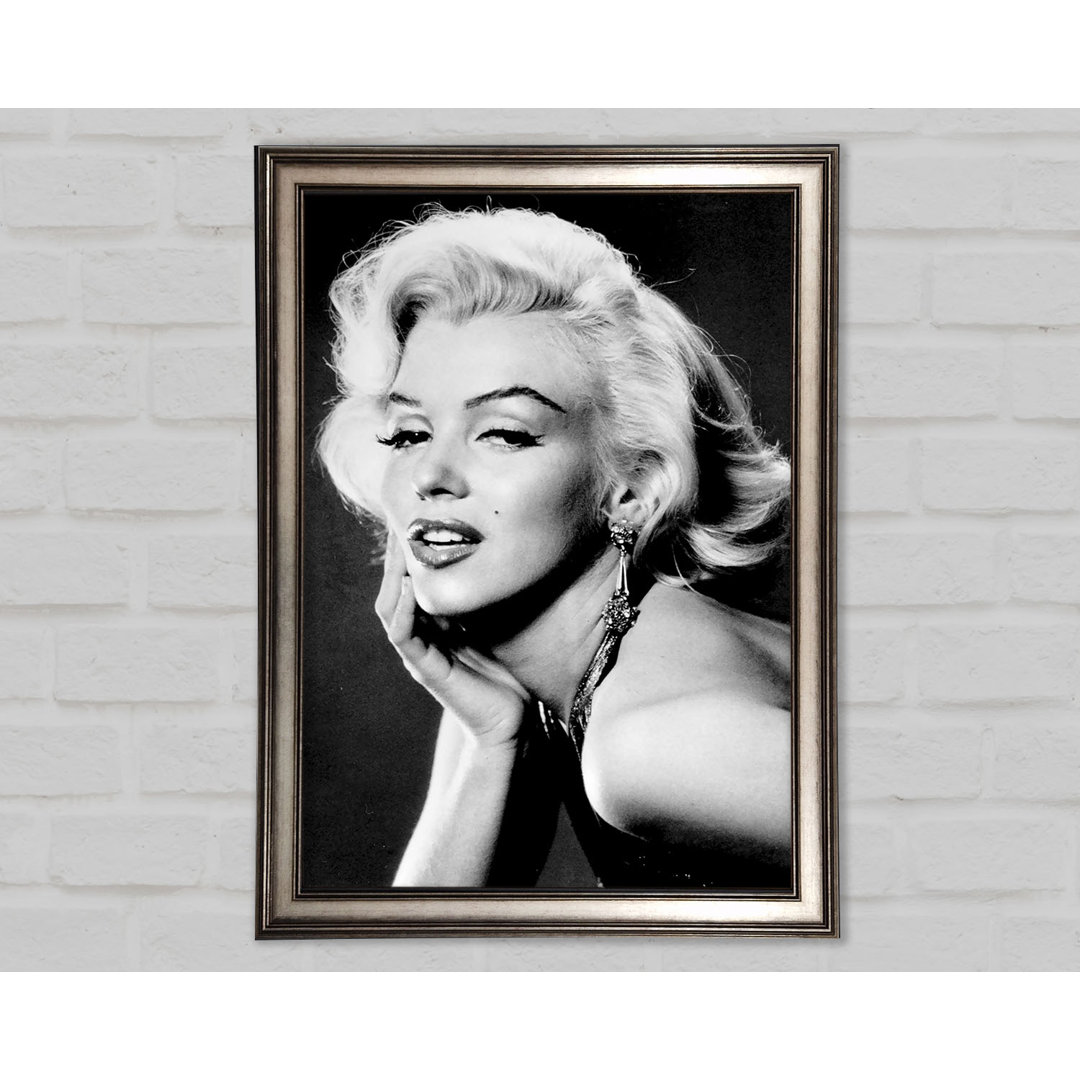 Marilyn Monroe Beauty - Einzelner Bilderrahmen Kunstdrucke