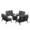 Fredu Outdoor 7 - Piece Conversation Set