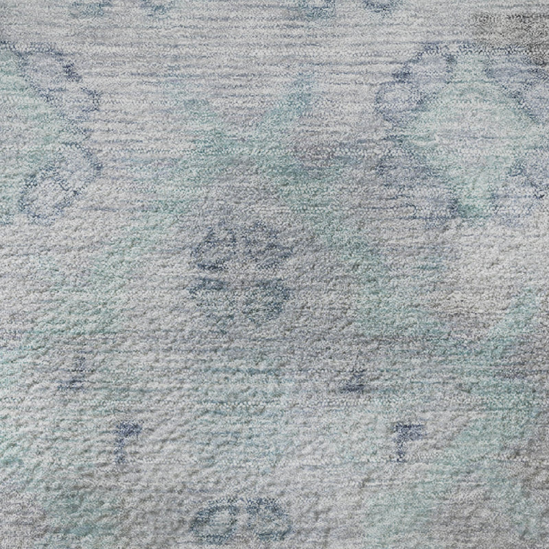 Premium Machine Washable Tara AMF1918 Border Rug, Rectangle 10' x 14'