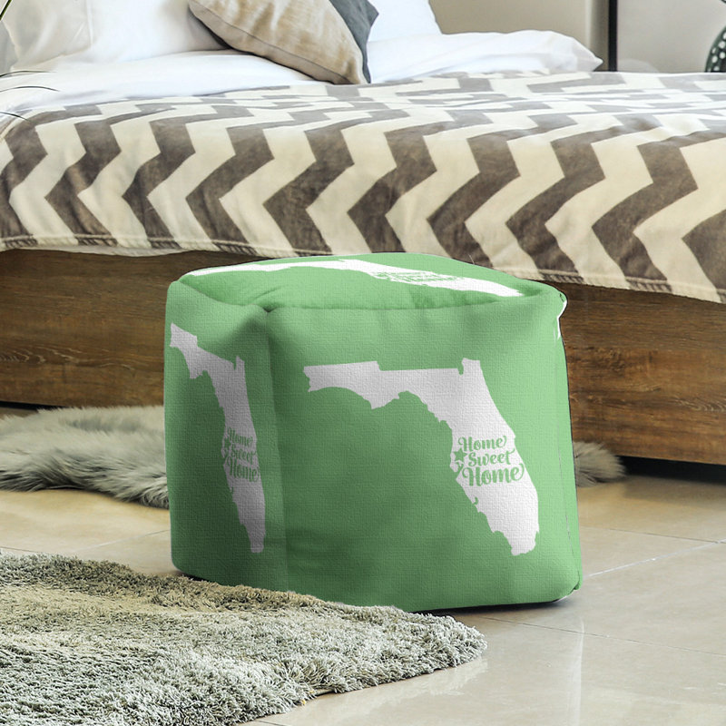 Repose-pieds à cubes tampa the home, Vert