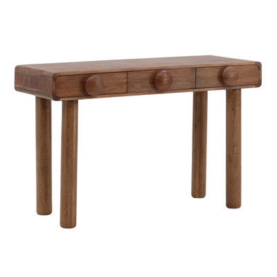 Bureau d'écriture Rosie de 47 po de largeur, brun