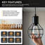 1 - Light Caged Pendant-2139313452