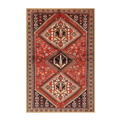 Tapis orange Southwestern