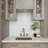 Geneva Straight-Joint 1" x 6" Glass Mosaic Tile in Classic Solid Ice White