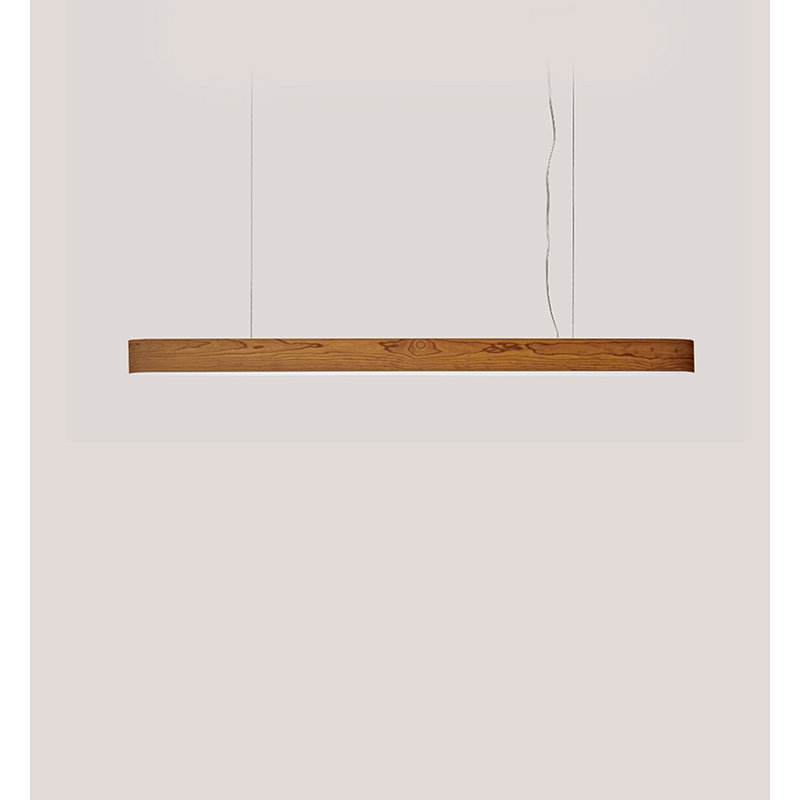I-Club 5 - Light LED Pendant, 2700K, Natural Cherry