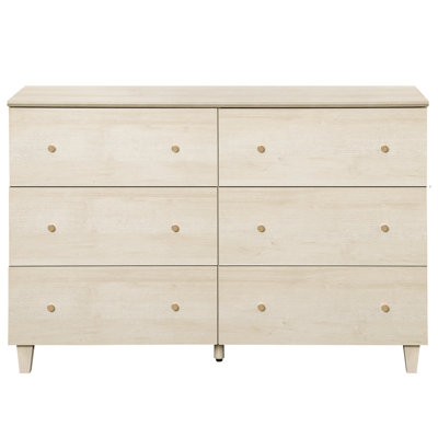 Commode pour enfants avec 6 tiroirs Lysiane