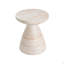 Table d'appoint d'extérieur / d'intérieur en béton léger