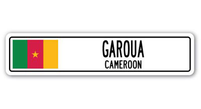 Plaque de rue Garoua