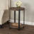 Modesto Reclaimed Wood Round End Table