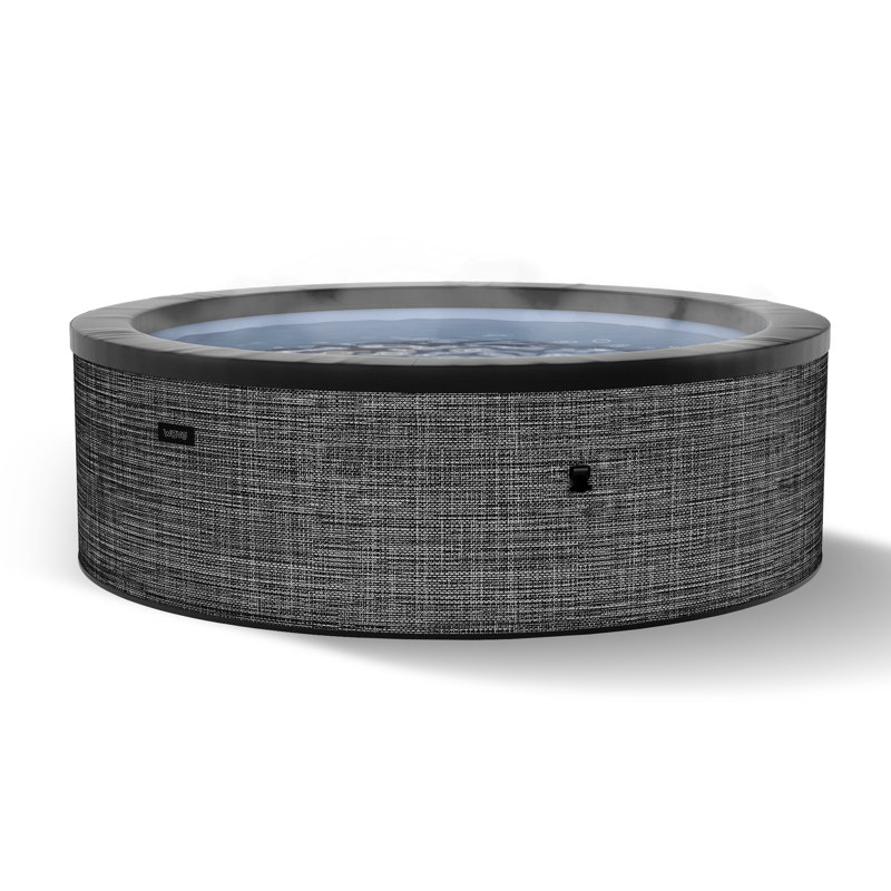 Wave Tahoe | 4-Person Eco Foam Hot Tub | Integrated Heater, Flint Grey