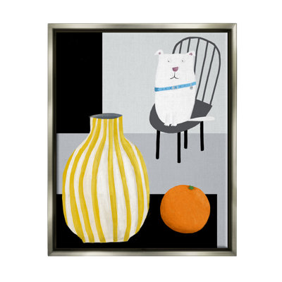 Art mural sur toile flottant Wildon Home®