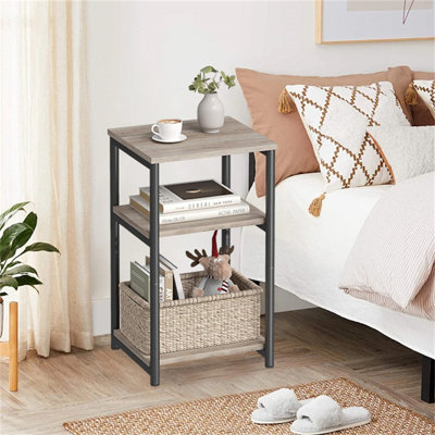 Industrial Chic Bedside Table – Versatile