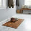 Tapis pour salle de bain mosaïque Perry