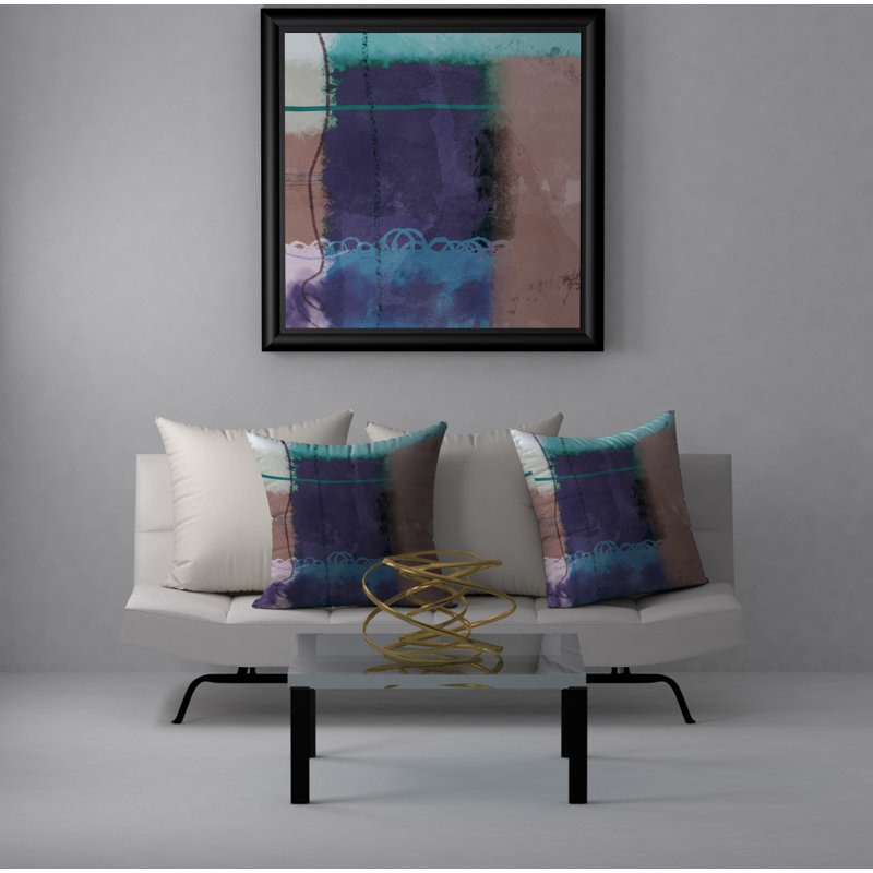  Housse de coussin carré et insert, 18" x 18"