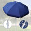 Parasol portatif pour parasol de plage avec fonction d'inclinaison-1987988826