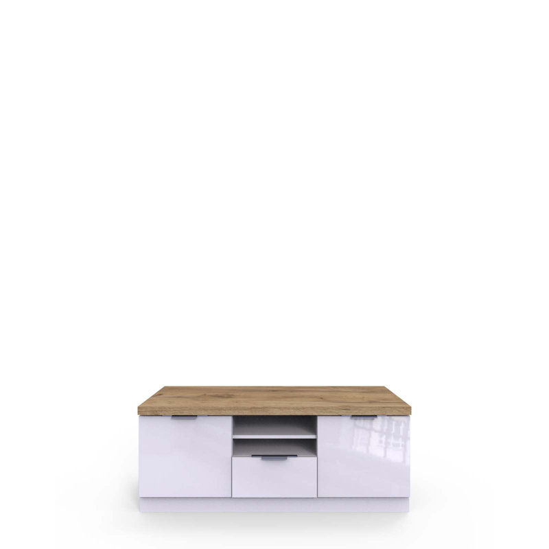 Amiyra Unfinished Floating TV Stand for TVs up to 88"
