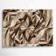 «Geometric Abstraction», art mural sur toile beige