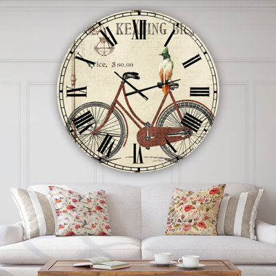 Metal Wall Clock