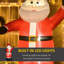 Grand Père Noël gonflable «Say Hi»