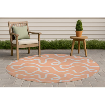 Tapis d'extérieur antidérapant Squig