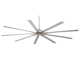 72" Xtreme 9 - Blade Standard Ceiling Fan with Remote Control