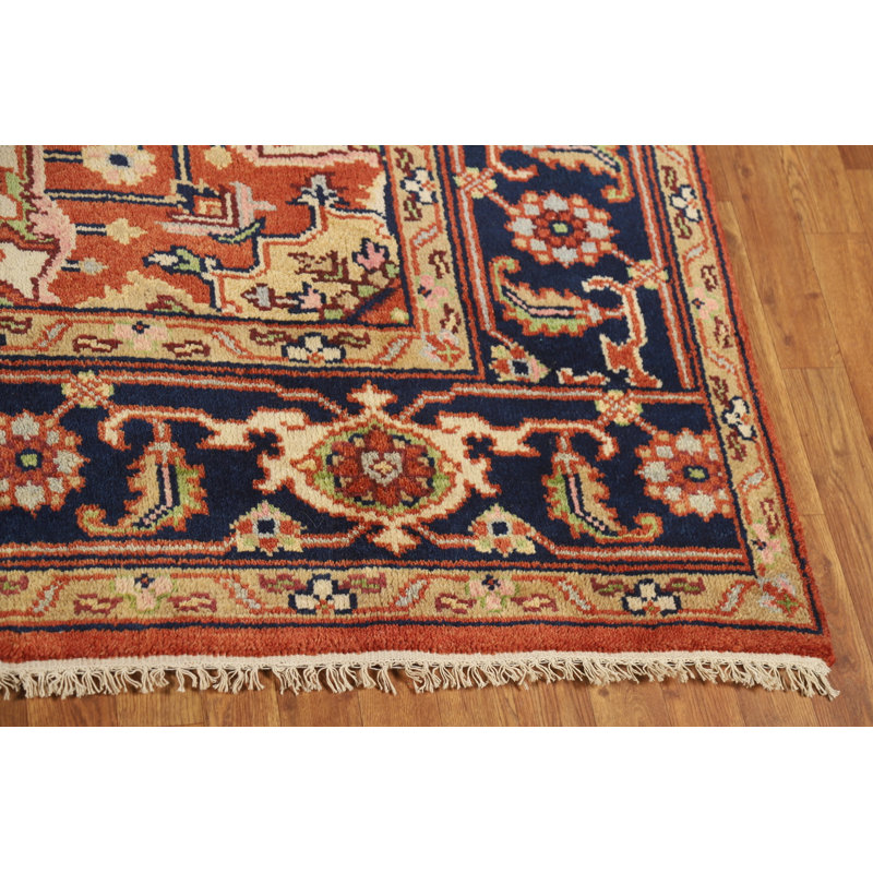 Wool Medallion Traditional Indian Area Rug 8x10