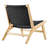 Modway Saoirse Woven Rope Wood Accent Lounge Chair-100030958-100028709
