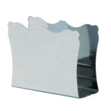 Dolce Vita Napkin Holder - 1 Piece - Pewter
