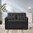 Upholstery Reclining Sleeper Sofa With Adjustable Backrest,Pull-Out Sleeper Sofa Bed-477075019