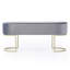 Banc rembourré en velours Shante-1788653522