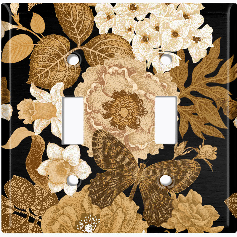 Landscape & Nature 2 - Gang Toggle Light Switch Standard Wall Plate