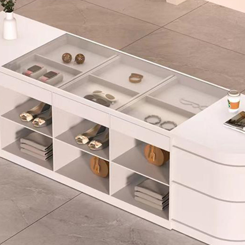 Vitrine pour îlot central Fashion Fashion Luxury, H 35,43 po x l 70,86 po x P 23,62 po