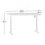 Contemporary Sit/Stand Desk With Four Preset Heights (Not Include Stools)