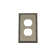 Egg and Dart 1-Gang Duplex Outlet Wall Plate