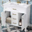 Meuble-lavabo simple 36 po avec comptoir en céramique Lennon-1086433934