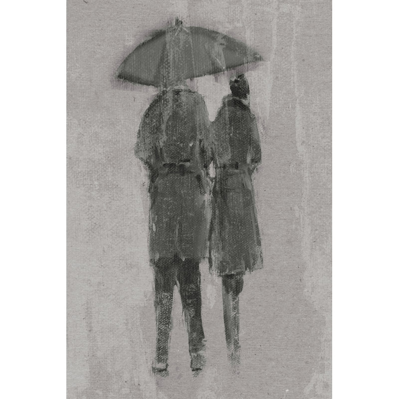Rain Romance II by Studio W - Wrapped Canvas Art Prints, 46cm H x 30cm W x 3.8cm D