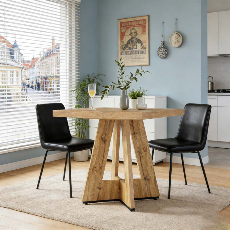 Petite table de salle à manger carrée pour personnes