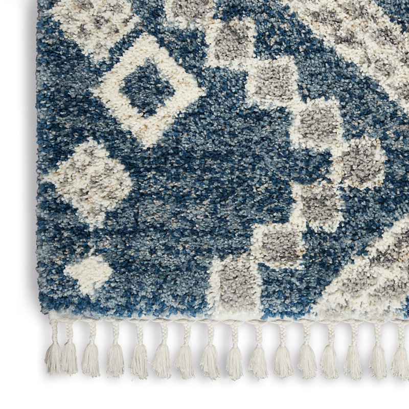 Ileyah Performance Southwestern Indoor Rug, Rectangle 6'7" x 9'6"