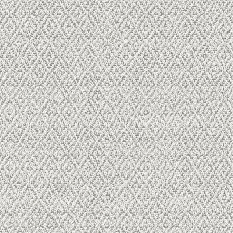 Flora Collection Diamond Weave Wallpaper Roll, Beige