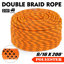 Arlmont & Co. 9/16 Inch Double Braid Polyester Rope