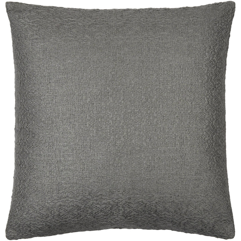 Coussin Alcona, Gris, Housse de coussin seulement - sans coussin, H 20 po x l 20 po