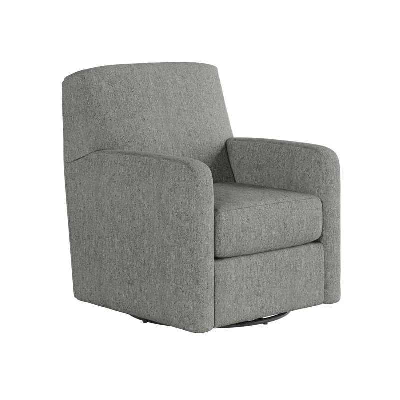 Fauteuil oscillant pivotant Balina Bindi, H 38 po x l 35 po x P 29 po, Colombe Halifax