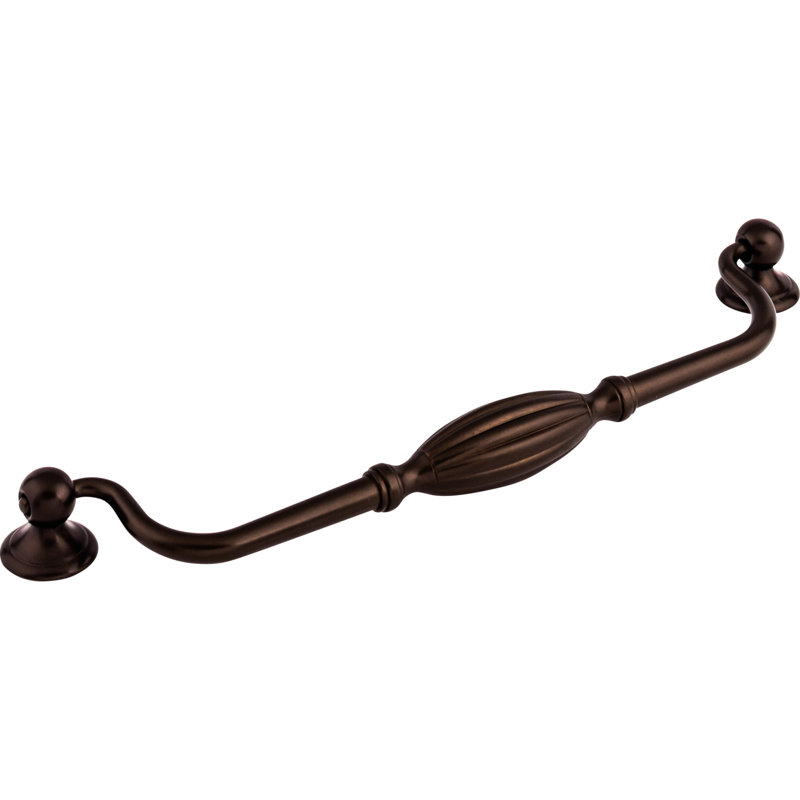 Tuscany Drop handle, Brushed Satin Nickel, 8 13/16" Center to Center