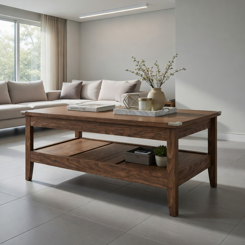 Table basse Hommoo Rustic Farmhouse