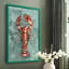 «Aquatic Lobster I», reproduction encadrée - bois massif-928518268-928518147