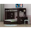 Lit superposé avec lit autonome, tablettes, bureau et garde-robe-1121744788-1136472045