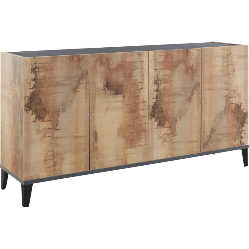 Hirano 160cm Sideboard, Maple Pereira/Slate