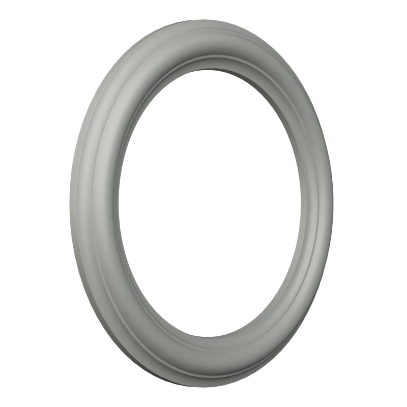 Anneau de plafond moyen Endurathane River, P 12 3/4 po x P 8 3/4 po x P 3/4 po, apprêté en usine